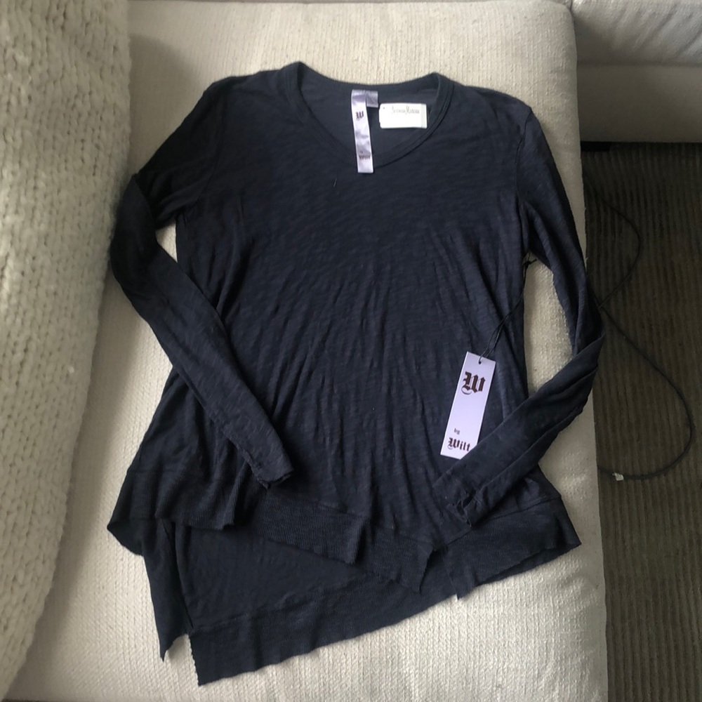 Wilt new with tags dark blue long sleeve top